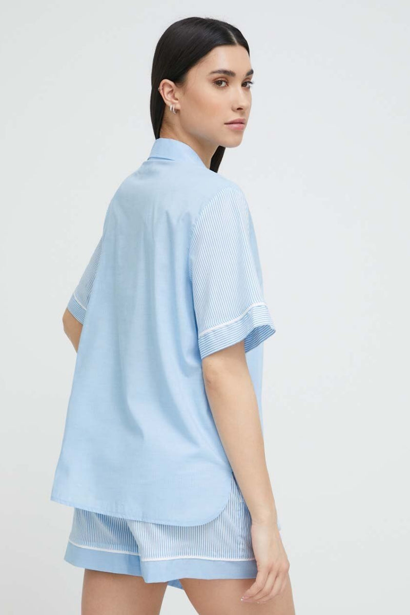 Пижама в полоску YI2922655 blue