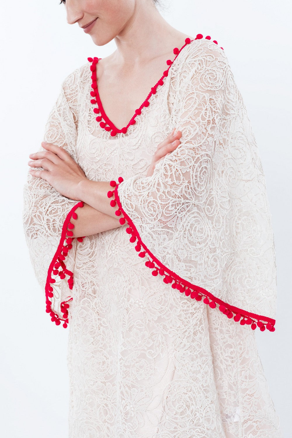 Ажурное платье 0161 milk