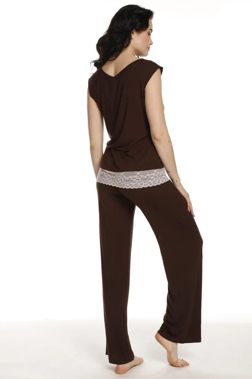 Пижама с брюками 03218 chocolate