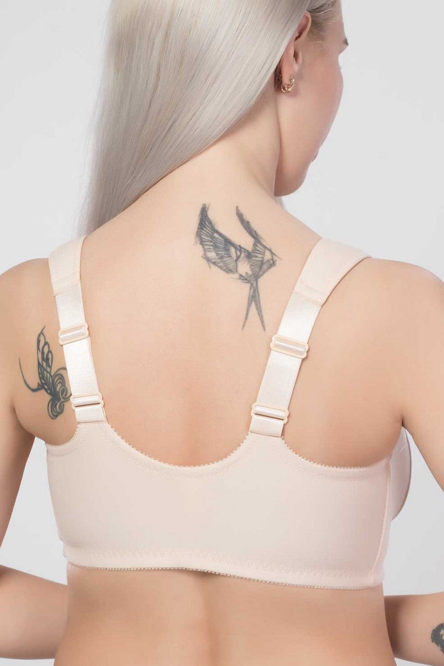 Бюстгальтер без косточек с застежкой спереди 1406 beige