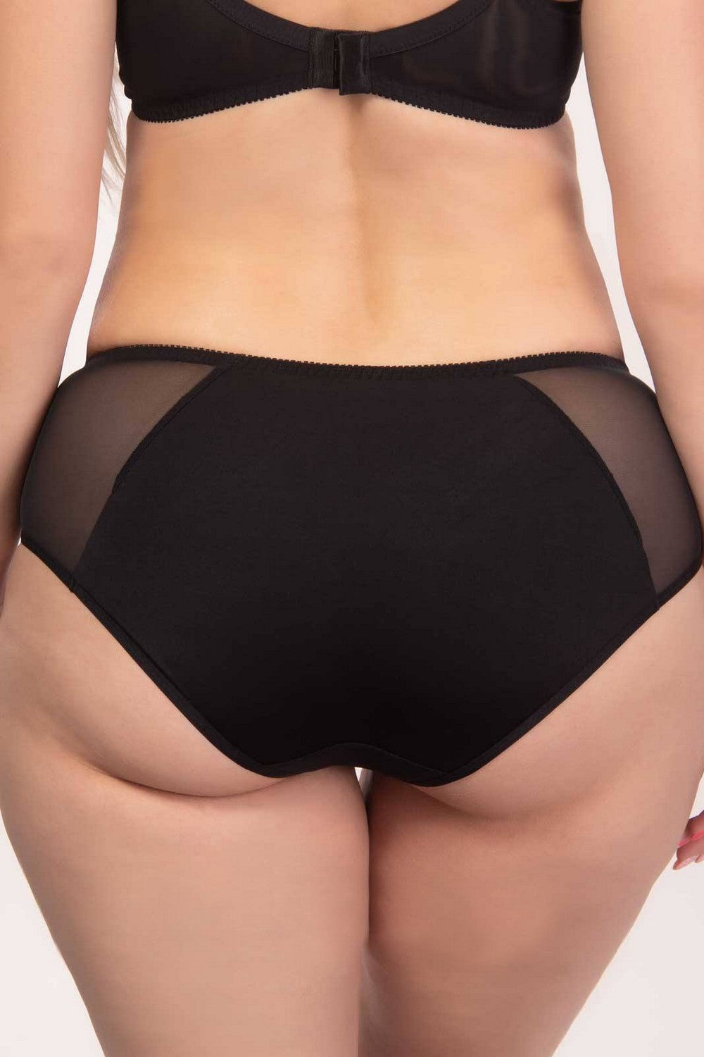 Трусики слип с кружевом 2506/304 black