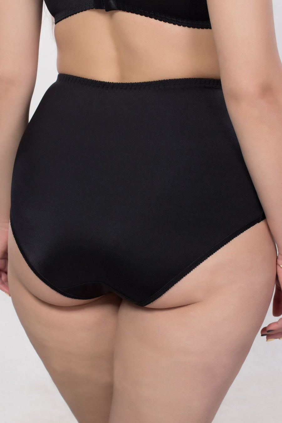 Трусики слип с завышенной талией 3002/400 black