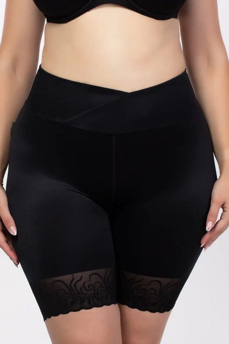Корректирующие панталоны с кружевом 3100 black