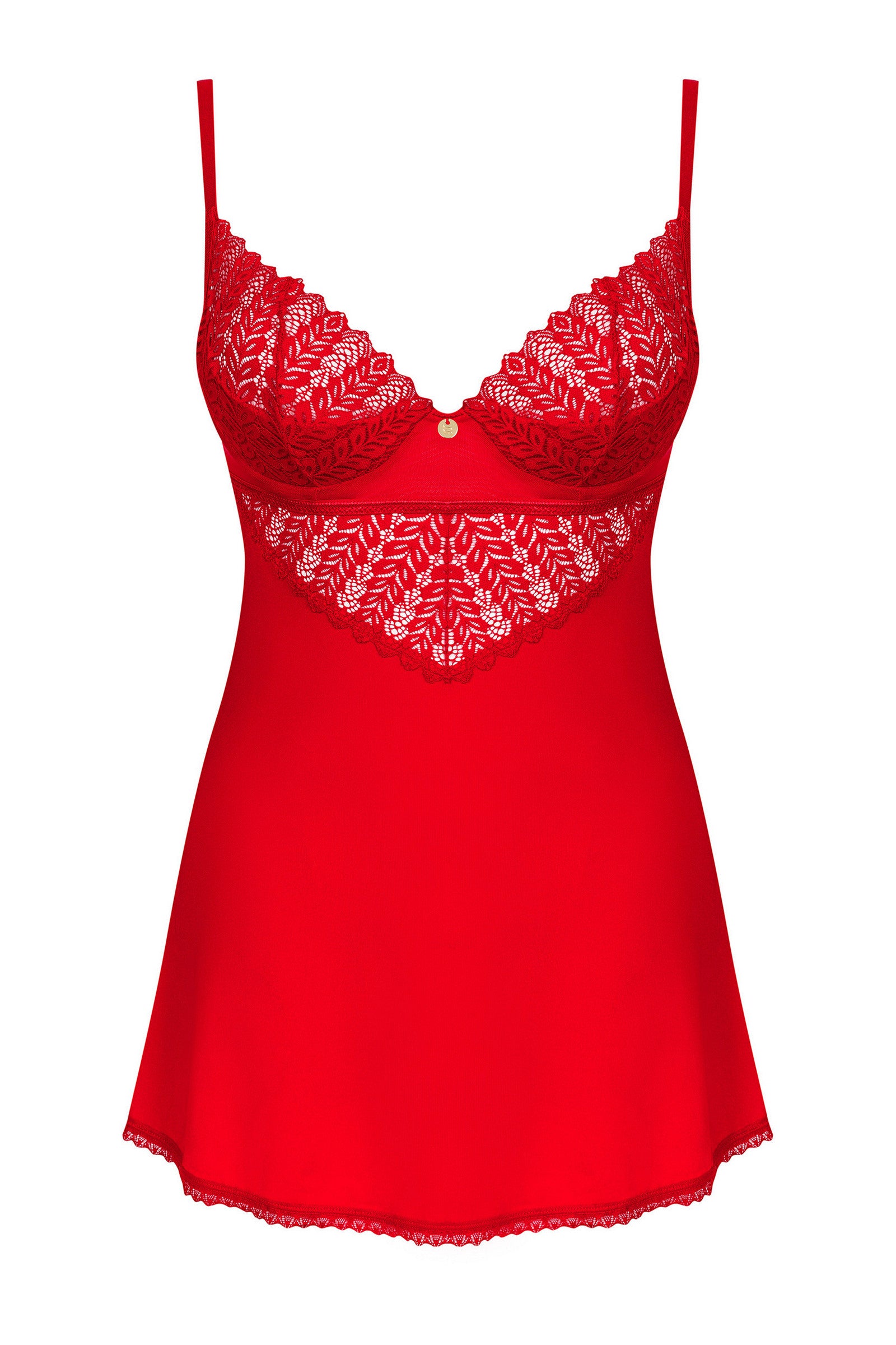 Сорочка с кружевным лифом Ingridia