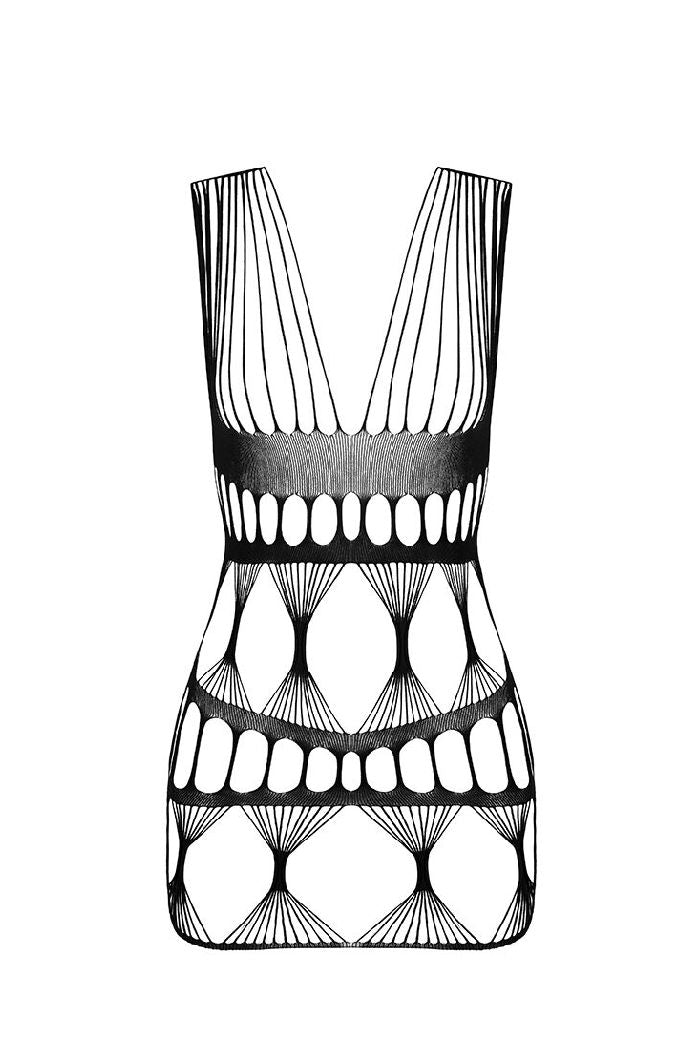 Ажурное платье BS089 black