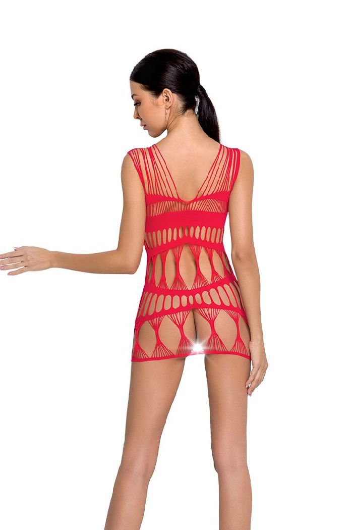 Ажурное платье BS089 red