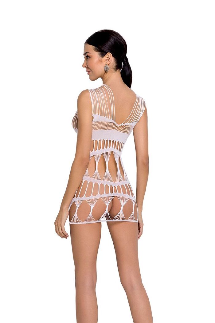 Ажурное платье BS089 white