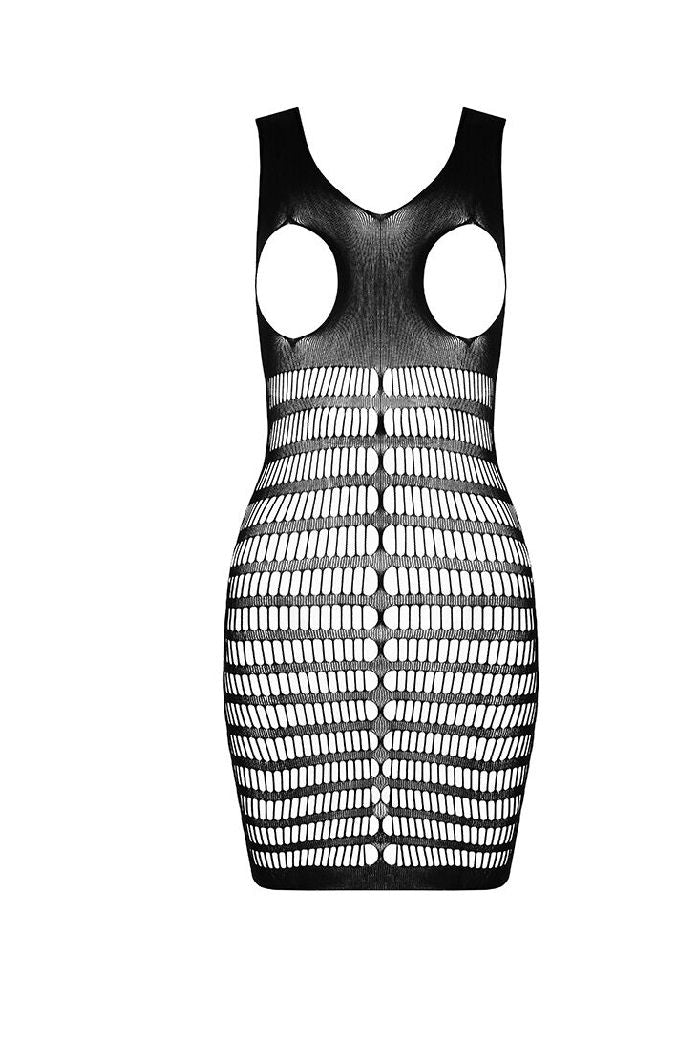 Платье с открытой грудью BS092 black