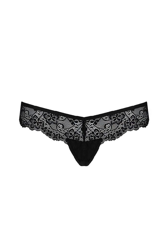 Трусики танга с атласным бантом Naja