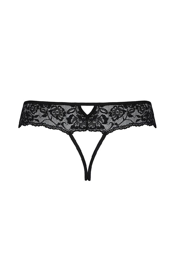 Эротические трусики с разрезом Senia