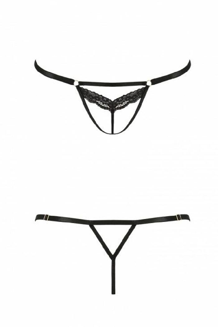 Трусики-стрепи з розрізом Solon