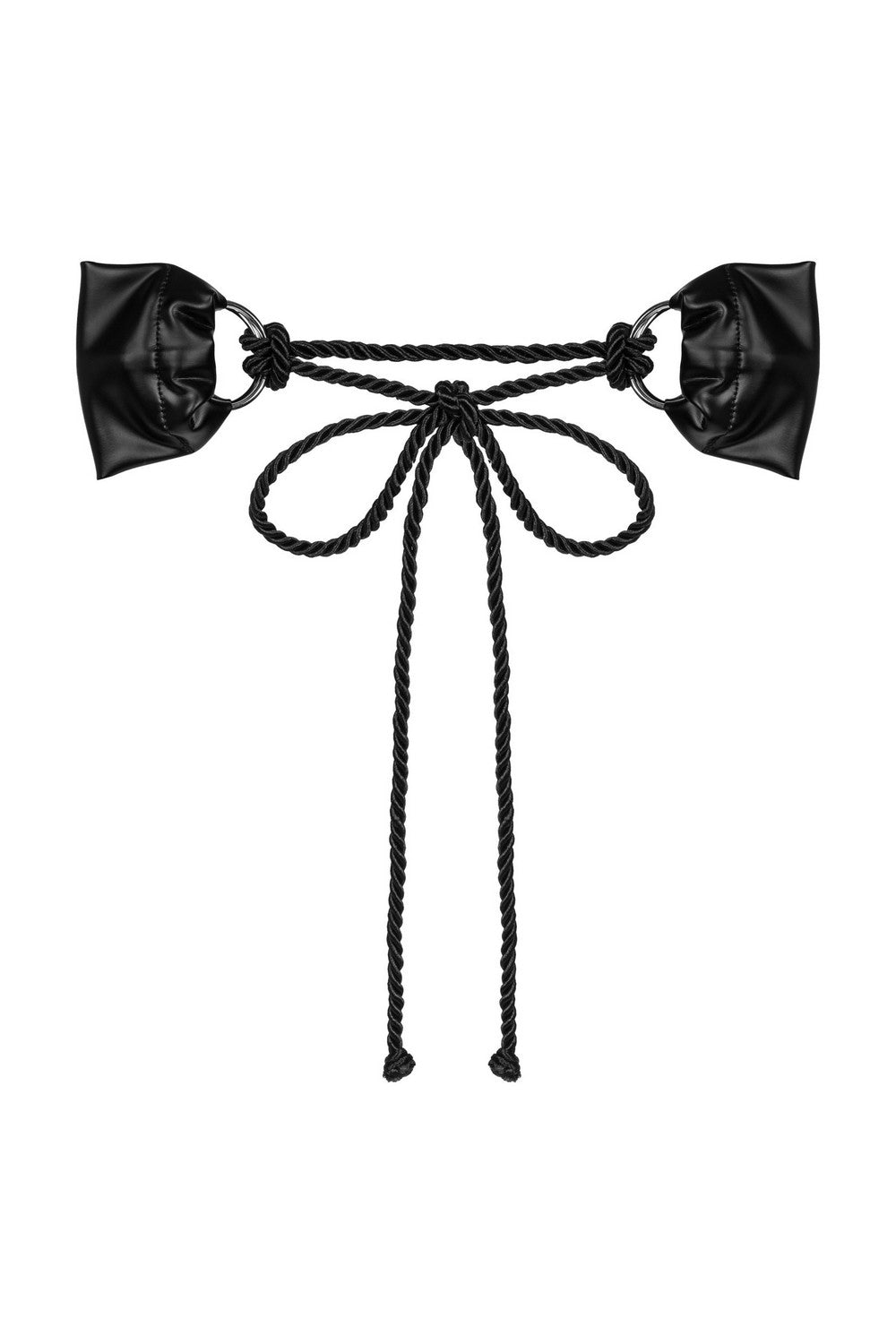 Наручники с веревками Cordellis black