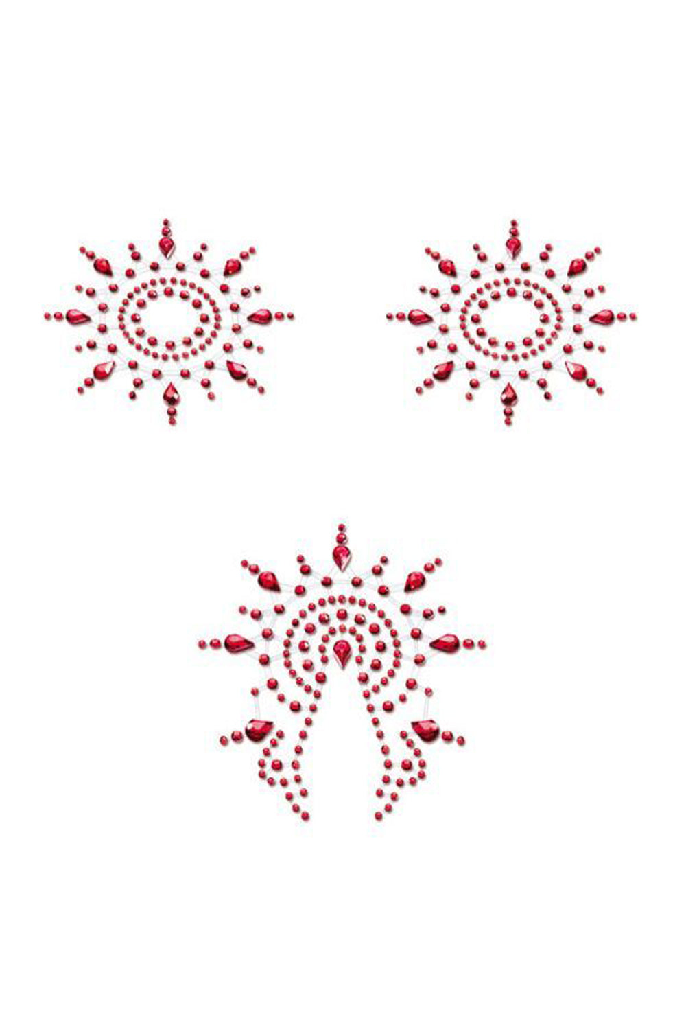 Набір кристалів для грудей та бікіні Gloria set of 3