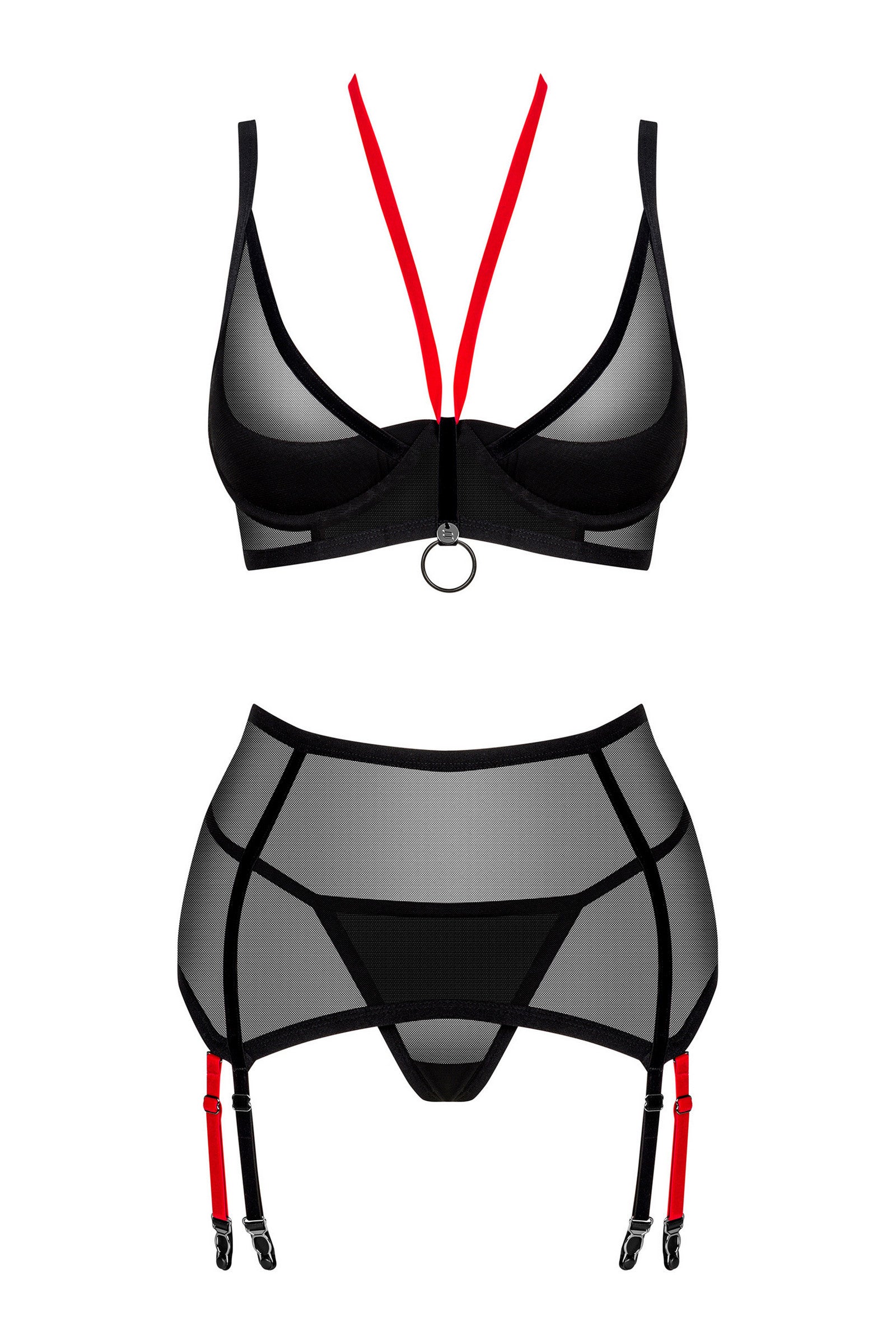 Эротический комплект с поясом Glandez