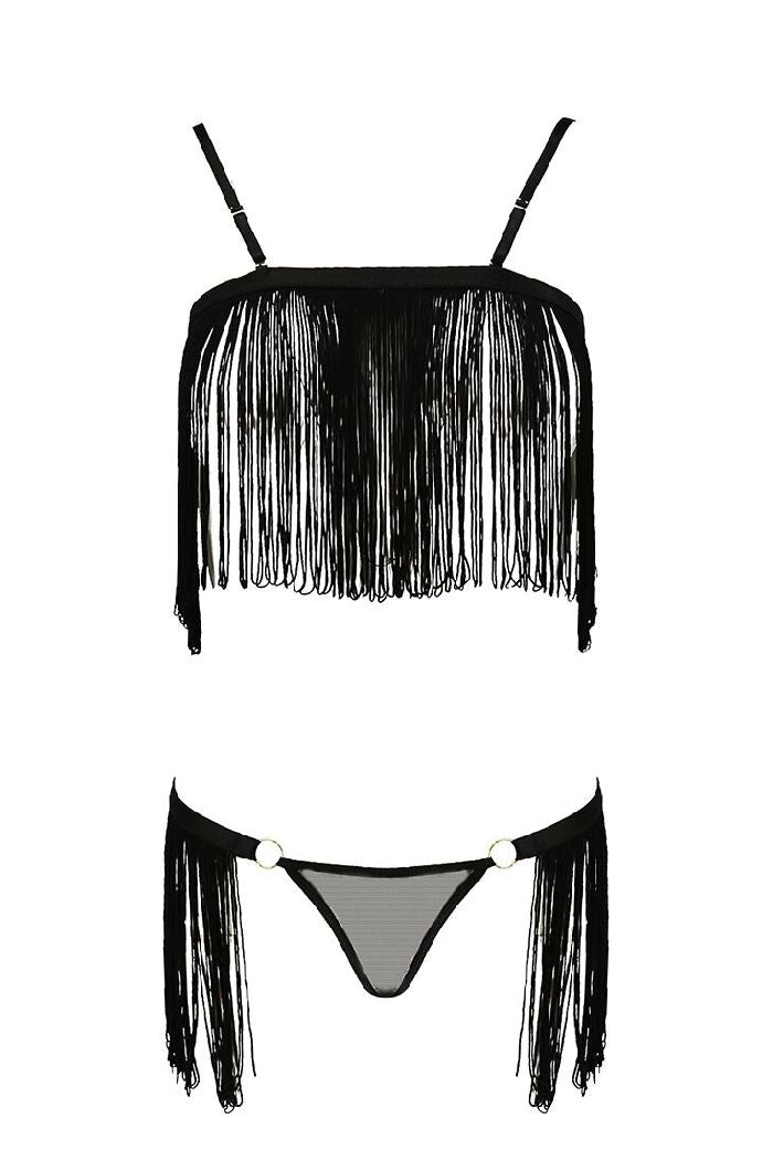 Еротичний комплект з бахромою Kassandra