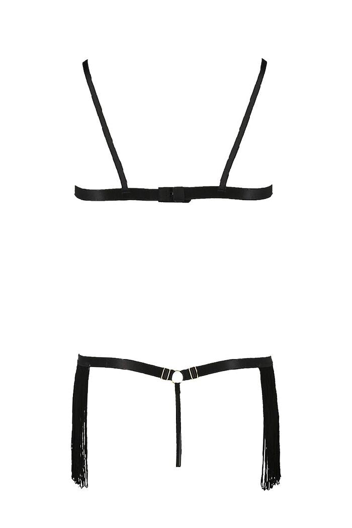 Эротический комплект с бахромой Kassandra