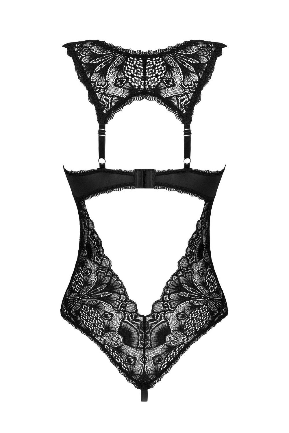 Боди с кружевным лифом Donna Dream black