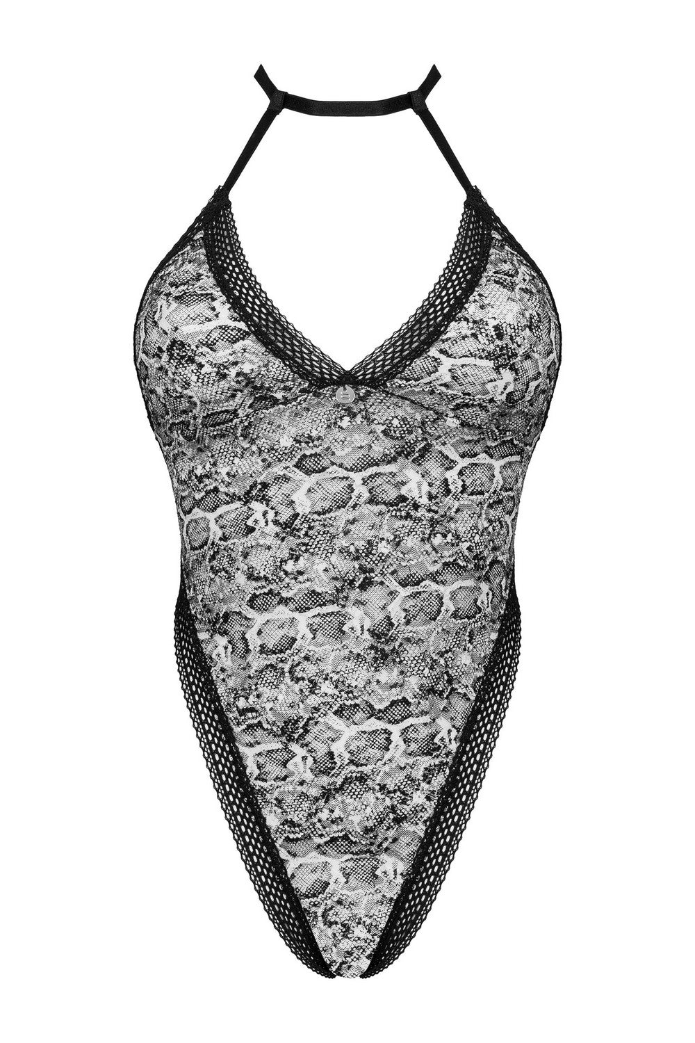 Боди с анималистичным принтом Xenita