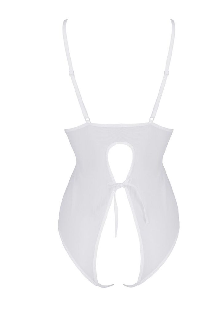 Эротическое боди с разрезом Ursula white