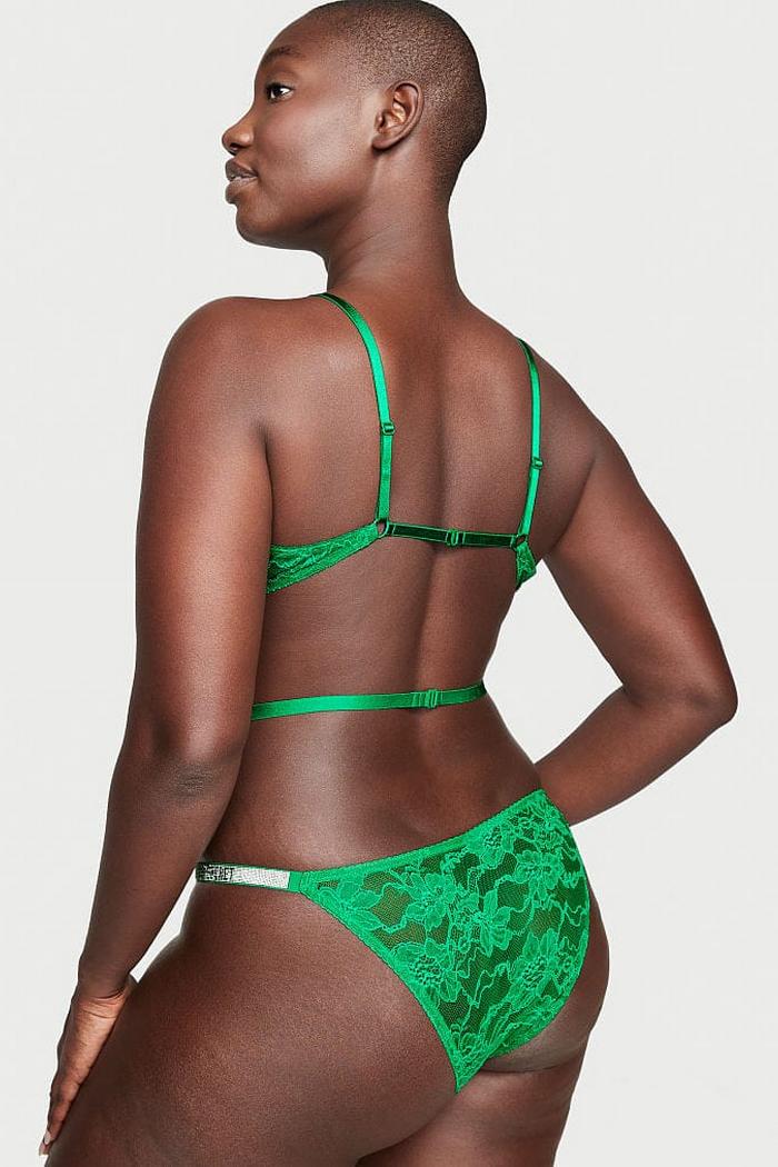 Кружевное боди с разрезом 956365510