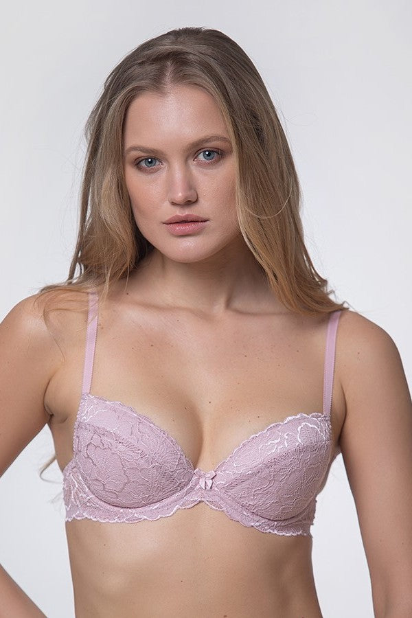 Кружевной бюстгальтер пуш-ап 04.1001 lotos