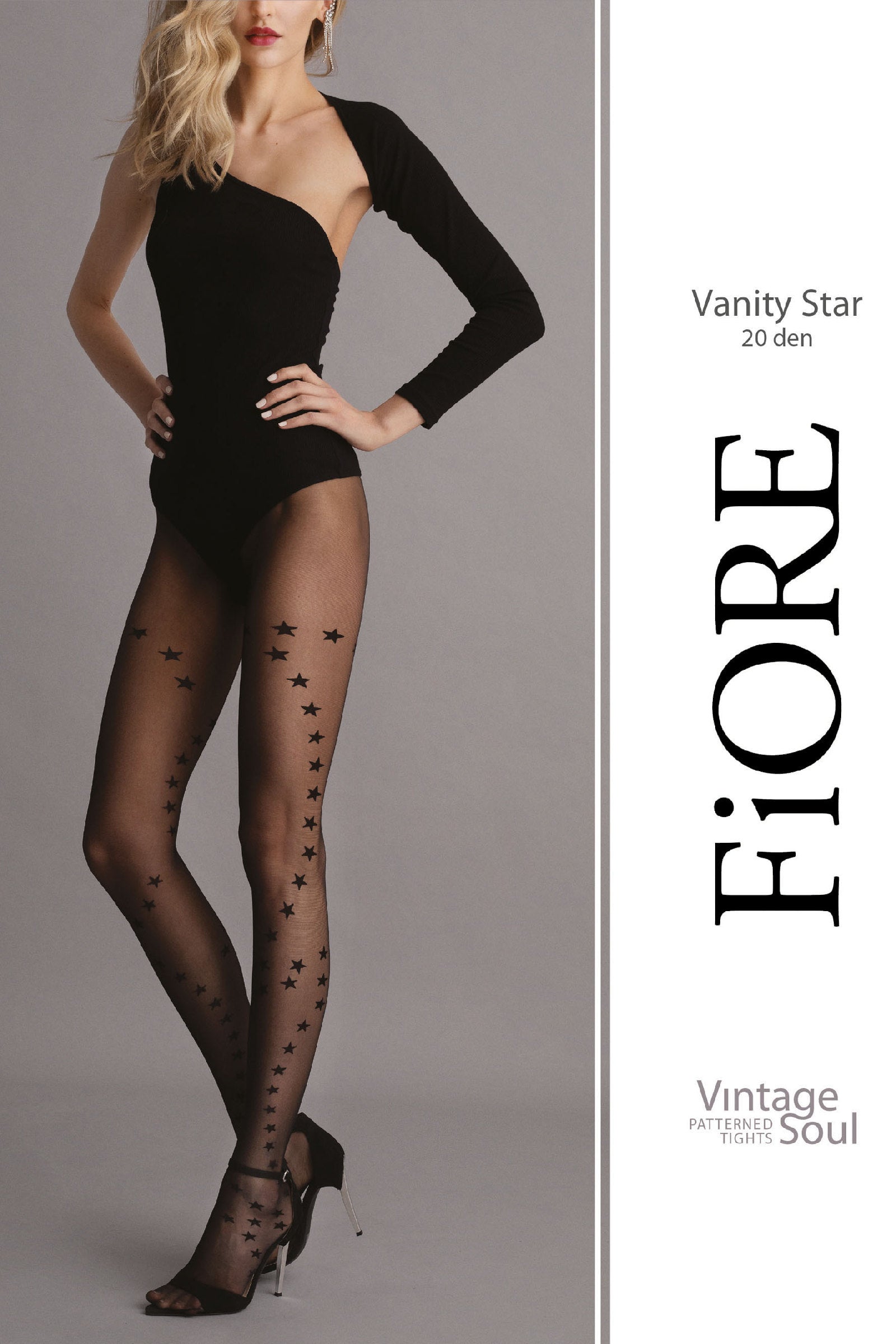 Колготки со звездами Vanity Star G5938 20d