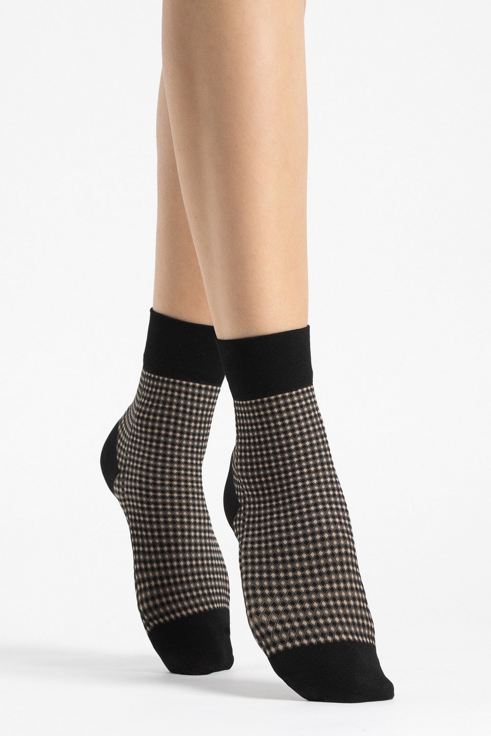 Носки с геометрическим узором Croguet G1117 40d