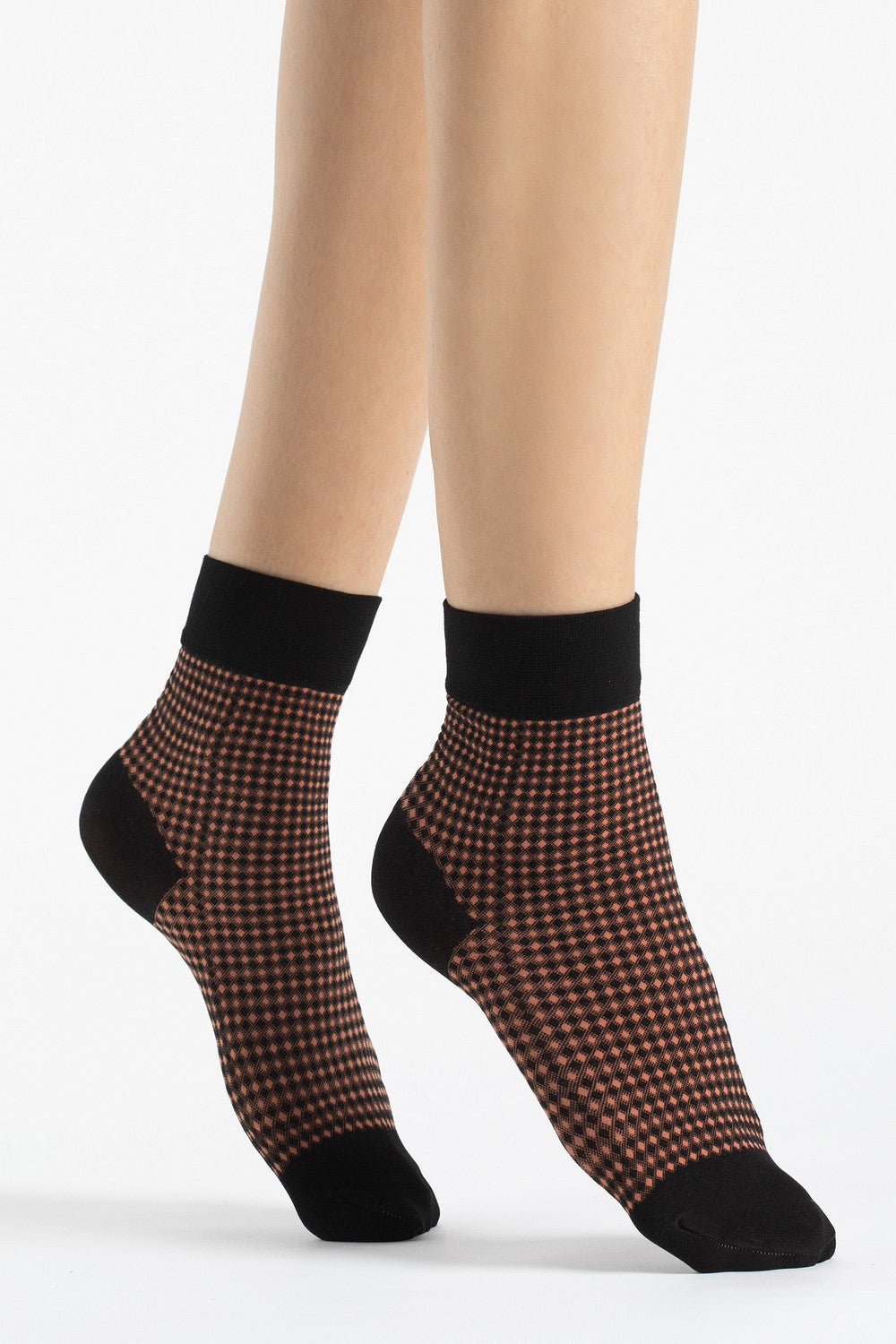 Носки с геометрическим узором Croguet G1117 40d