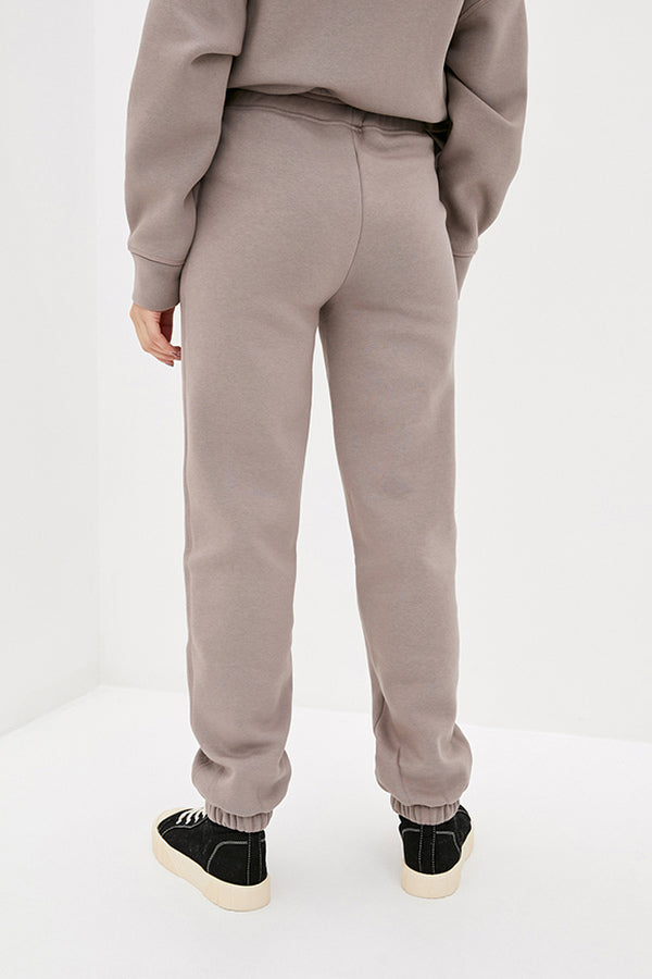 Трикотажные брюки на флисе Mokachino TR0043-01-09