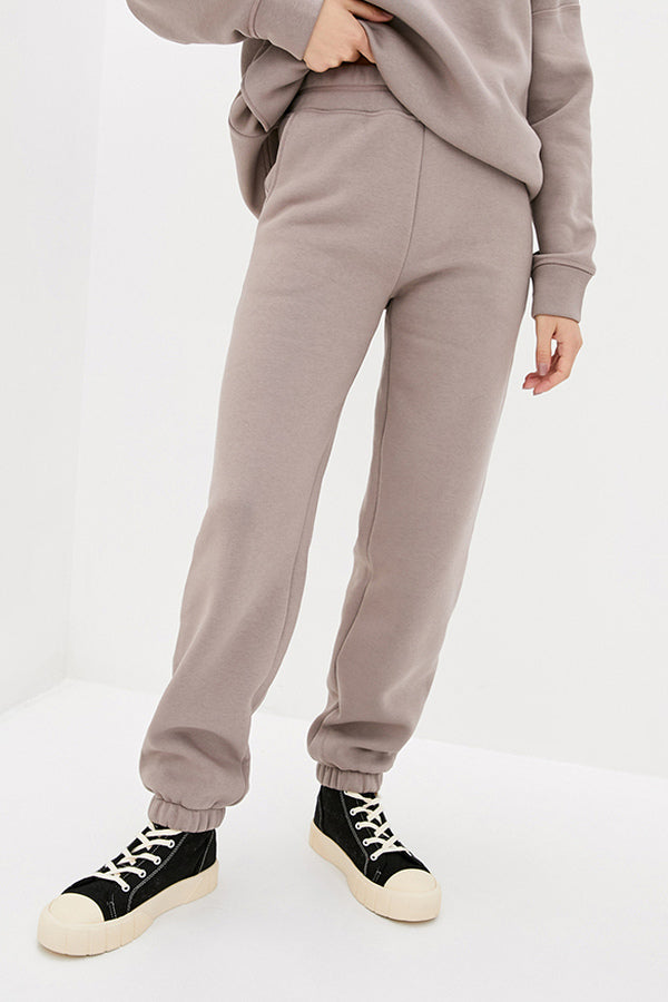 Трикотажные брюки на флисе Mokachino TR0043-01-09