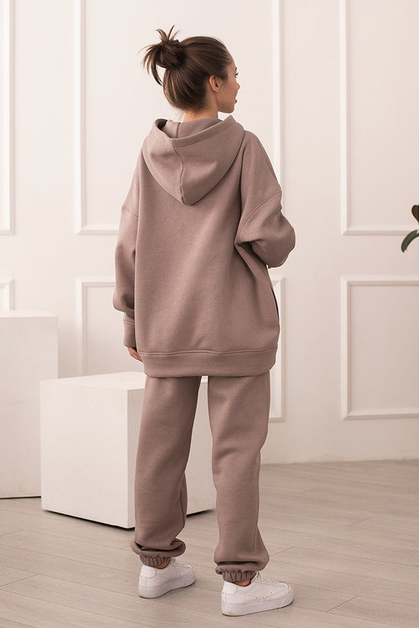 Трикотажные брюки на флисе Mokachino TR0043-01-09