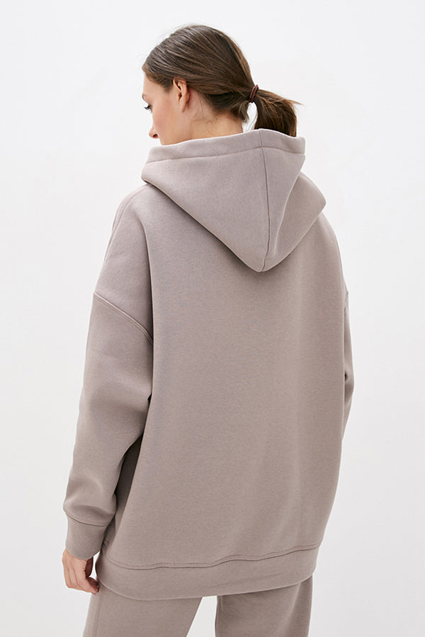 Трикотажное худи на флисе Mokachino TR0043-01-60