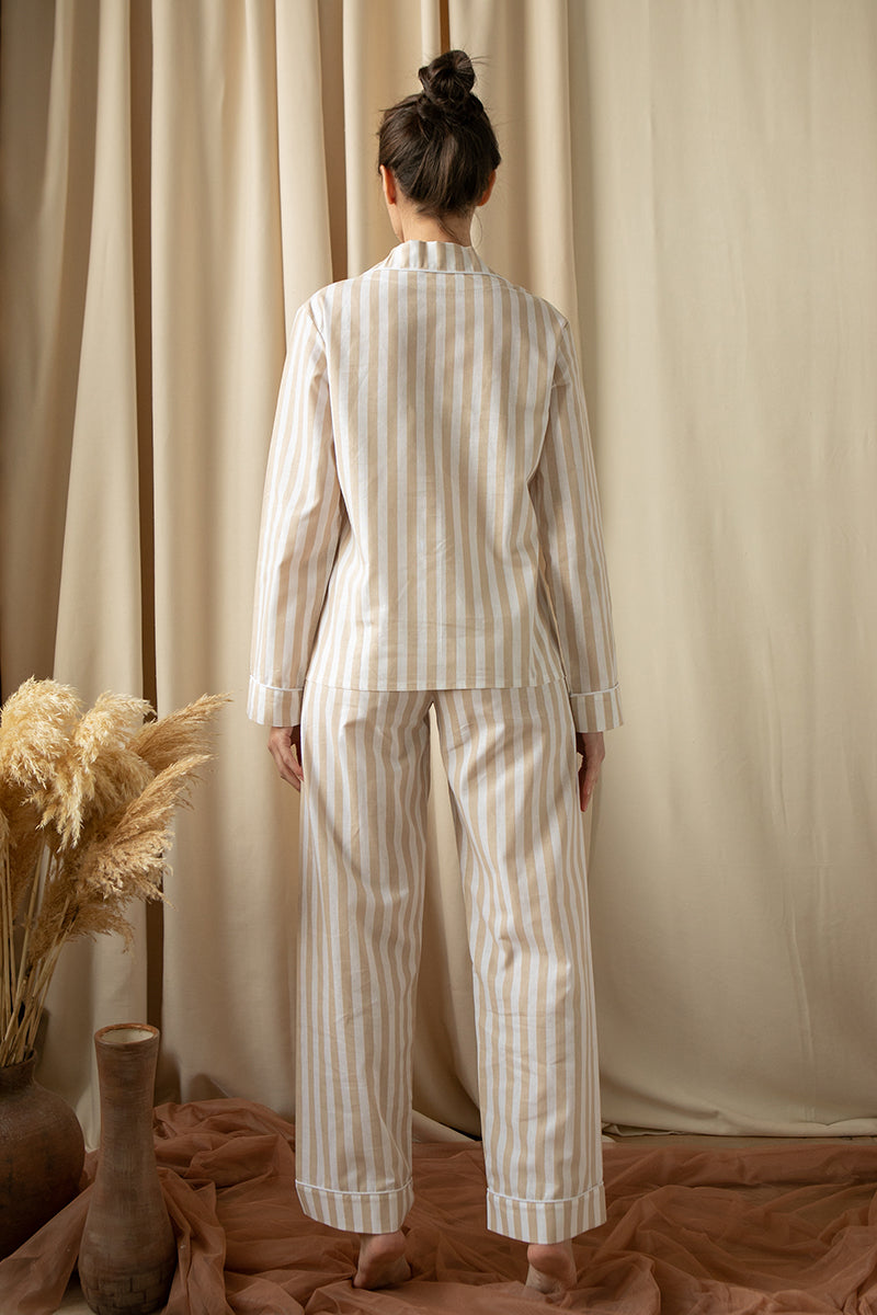 Хлопковая пижама с брюками Lines HL0010-69-69