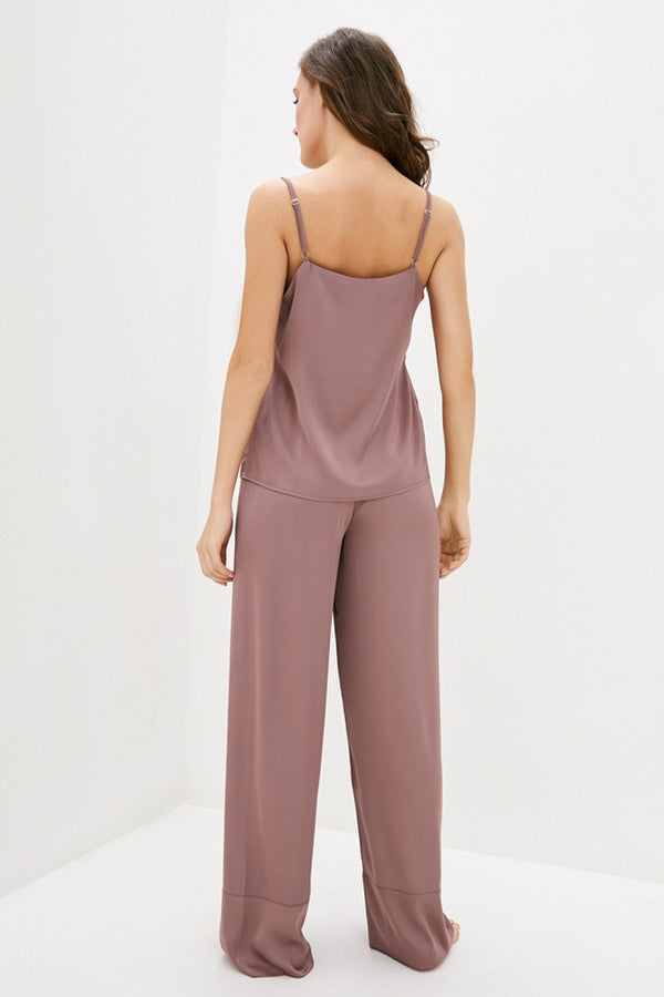 Шелковый комплект для дома с брюками Mokko SH0048-92-79