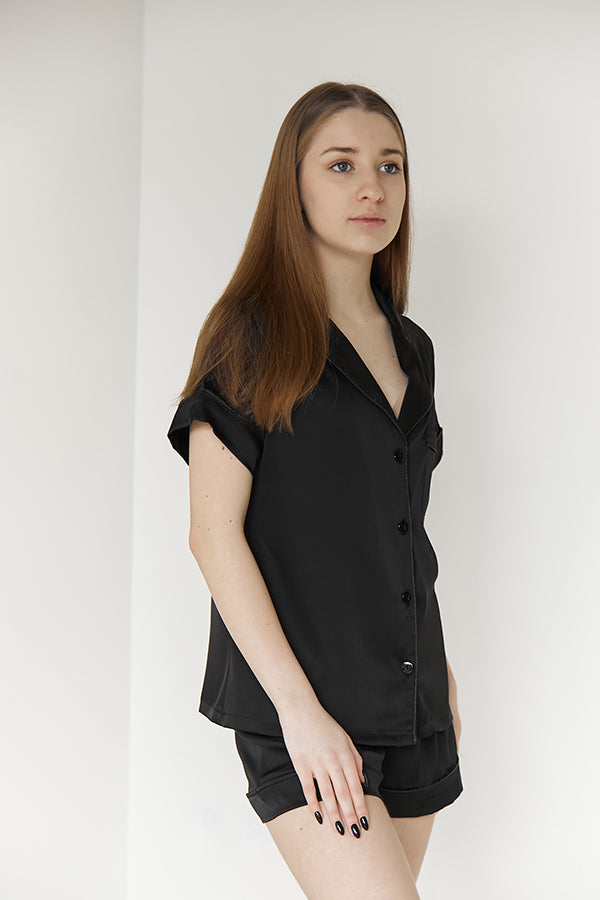 Шелковая пижама на пуговицах Onyx SH0008-18-58