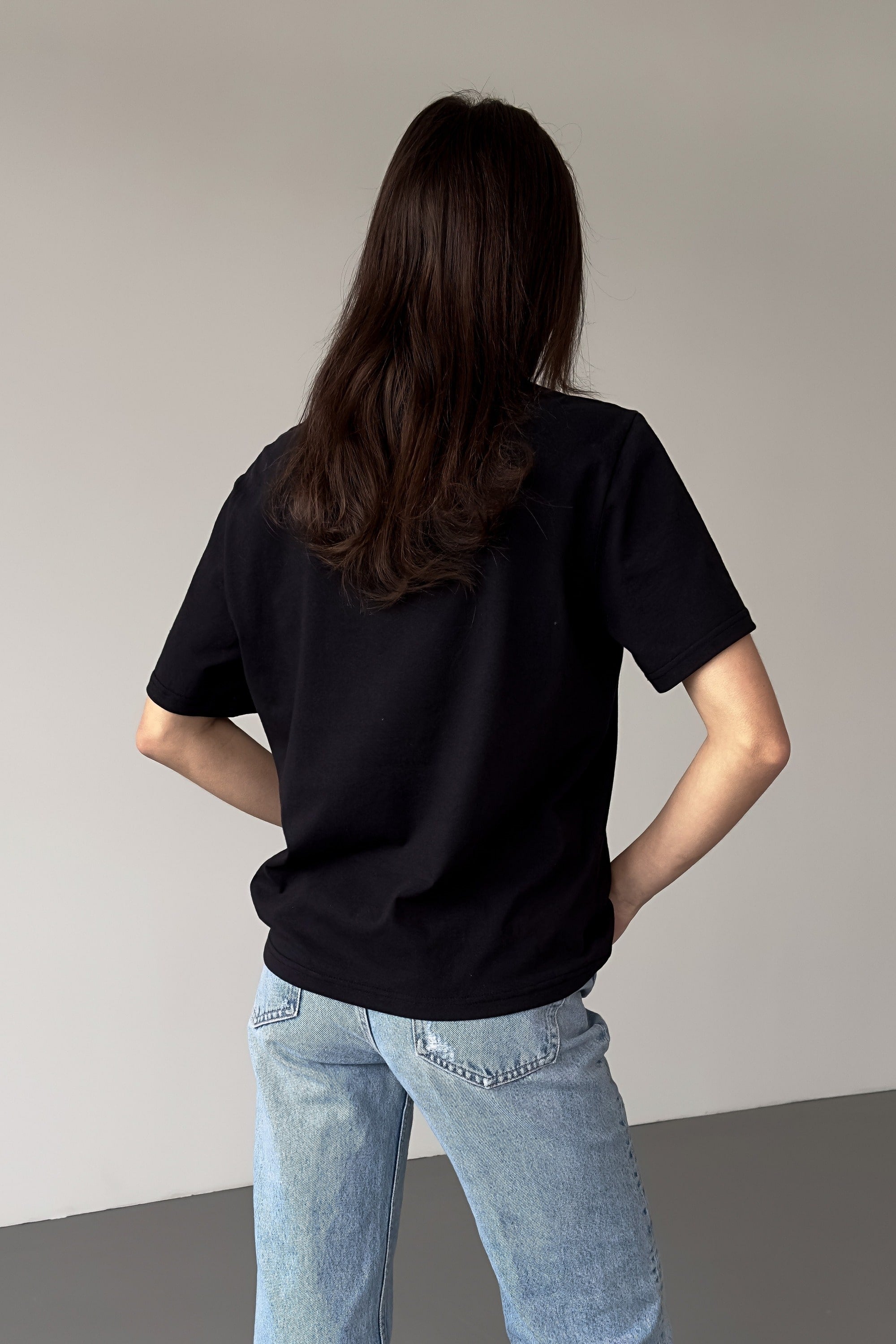 Хлопковая футболка Ukraine 1991 U217071 black