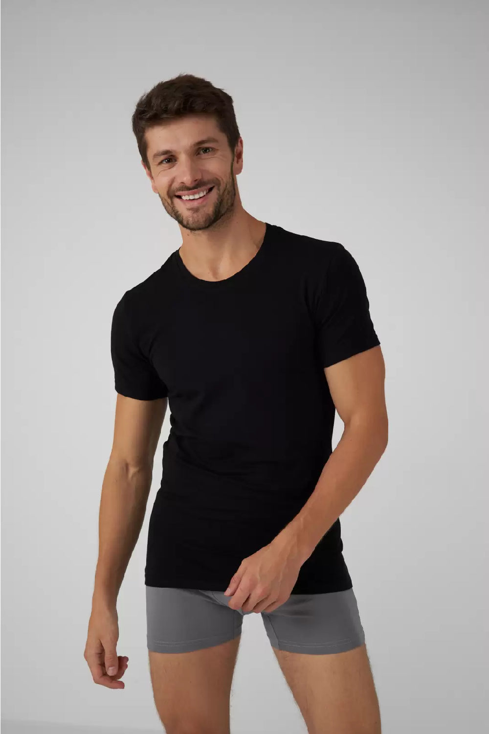 Мужская хлопковая футболка MBSK 500/01/02