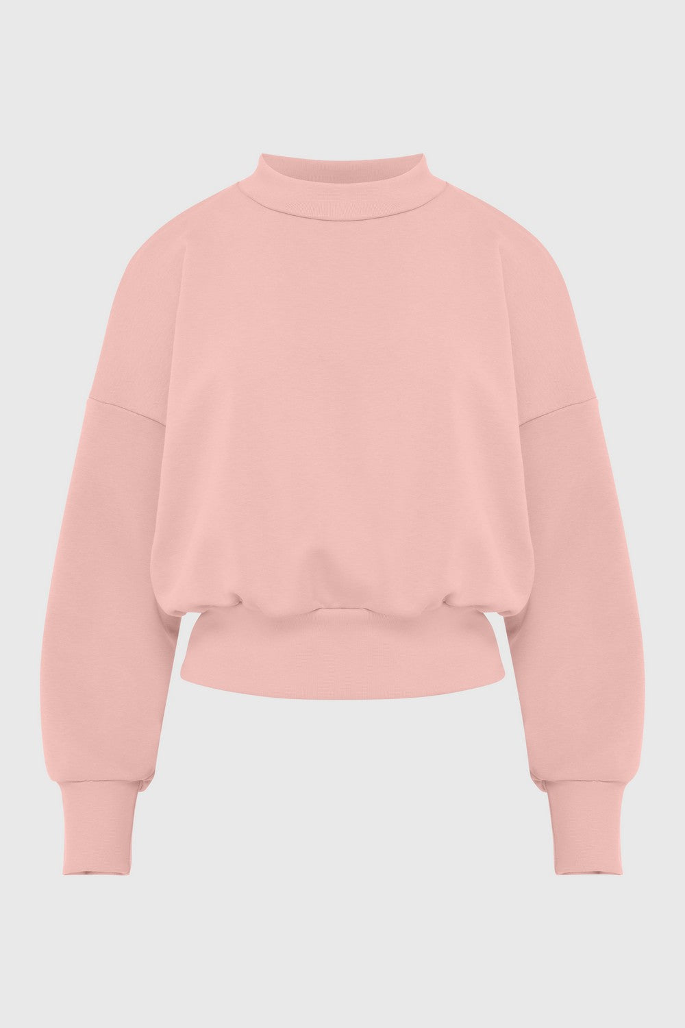 Укороченный свитшот 23074 rose