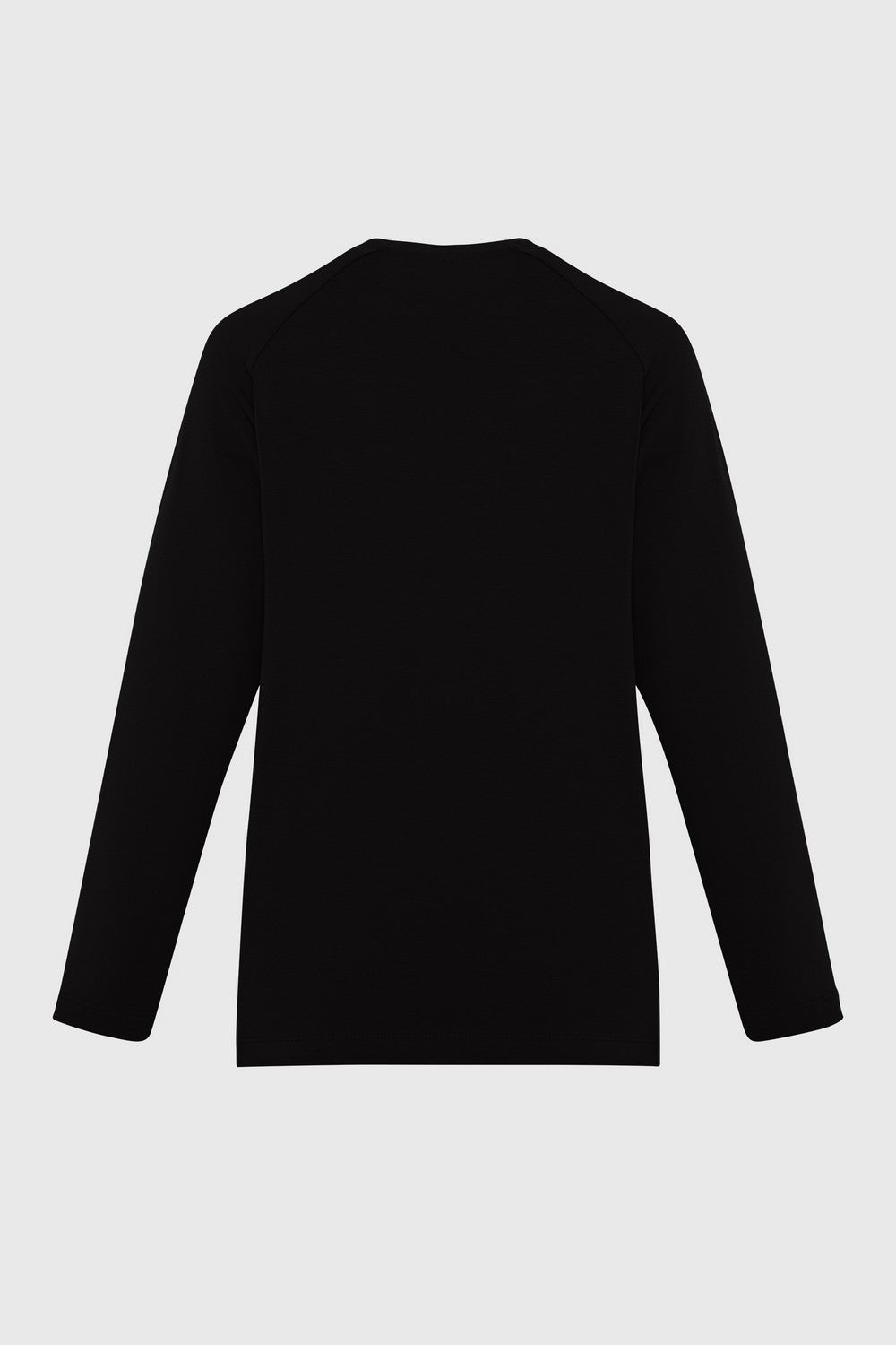 Хлопковый лонгслив 23090 black