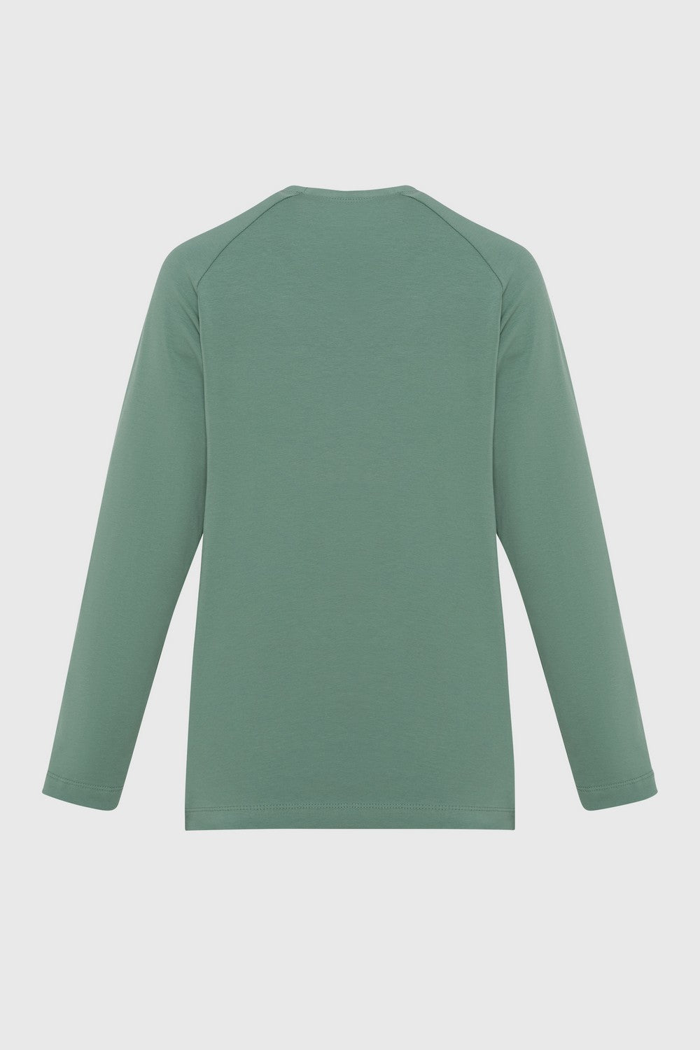 Хлопковый лонгслив 23092 green