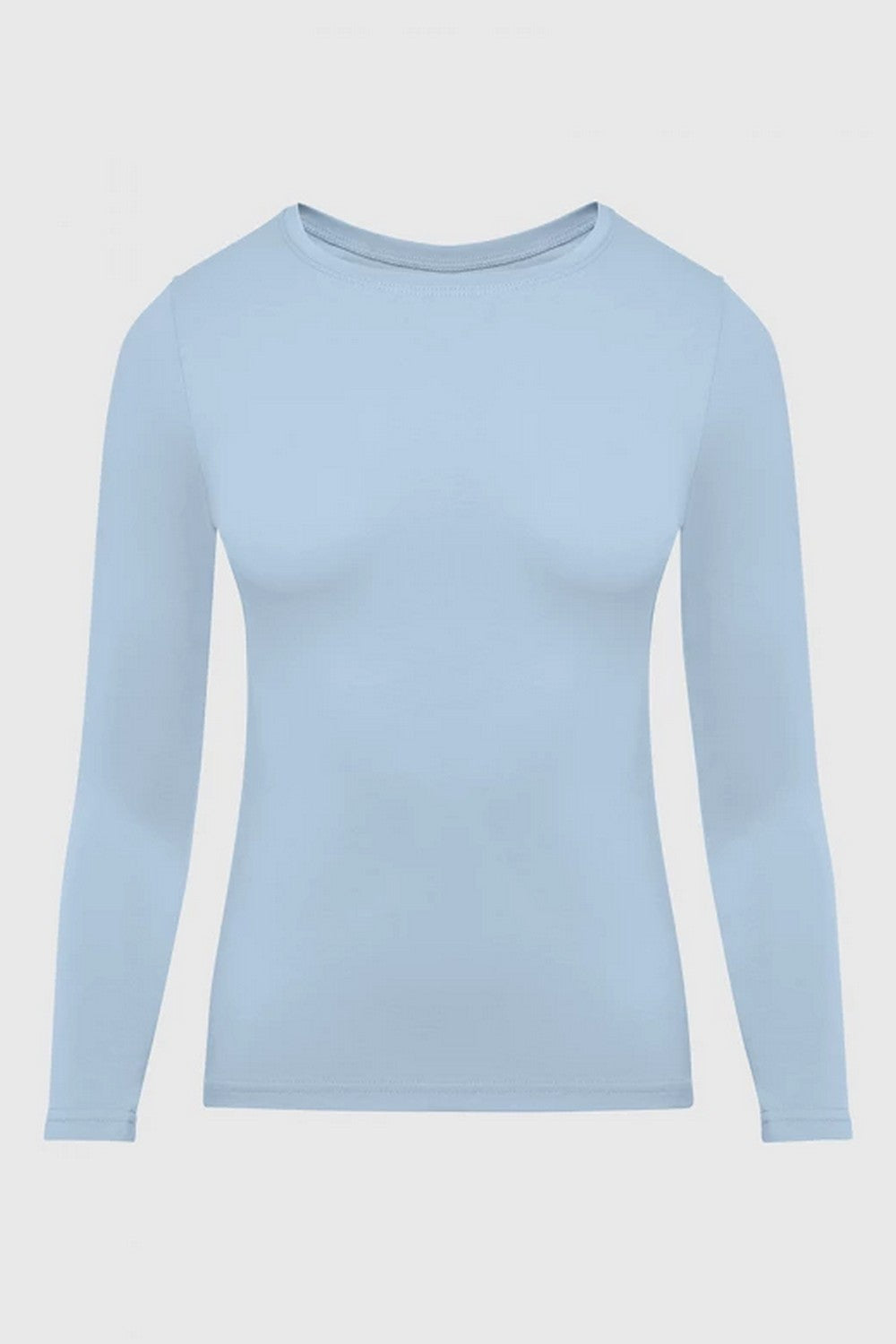 Хлопковый лонгслив 23130 blue