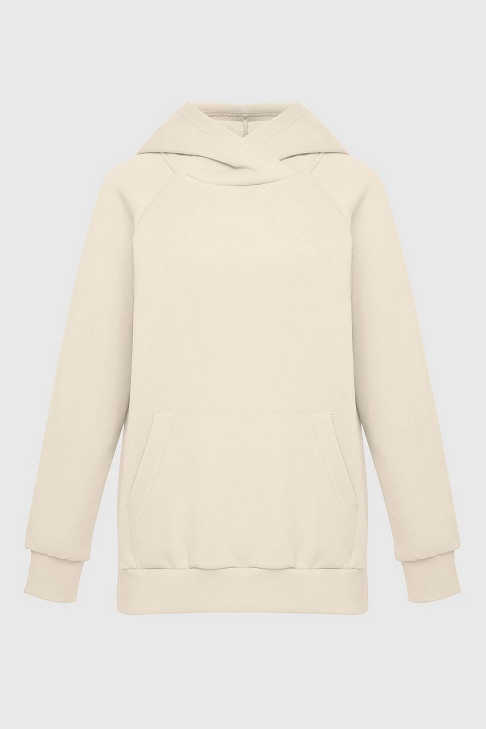 Хлопковое худи с капюшоном 23134 beige