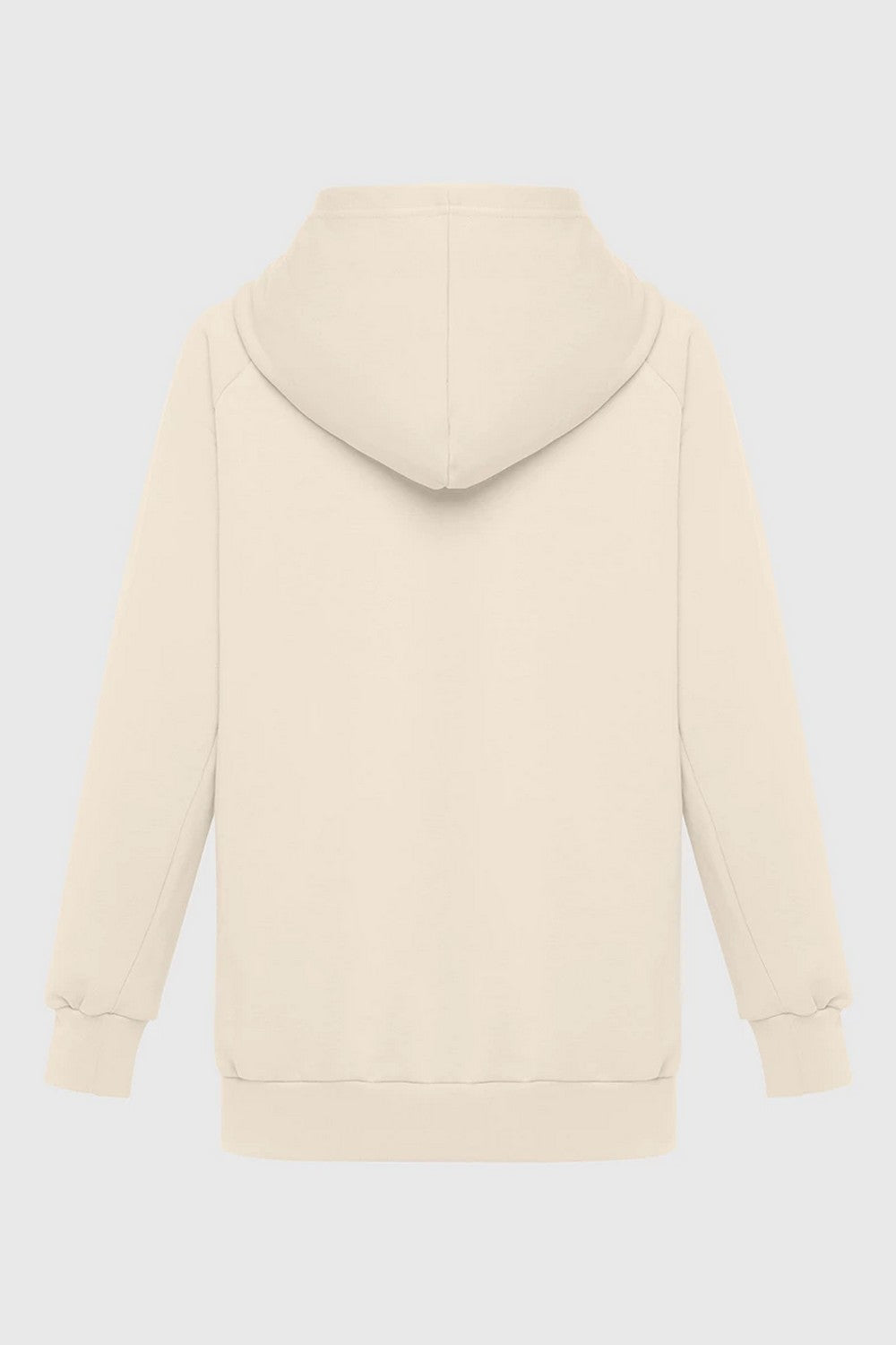 Бавовняне худі з капюшоном 23134 beige