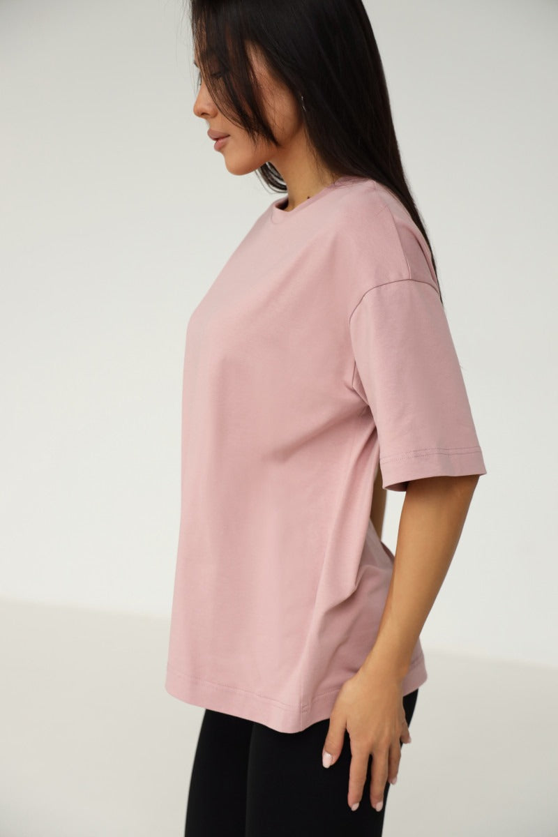 Футболка из хлопка 23161 rose