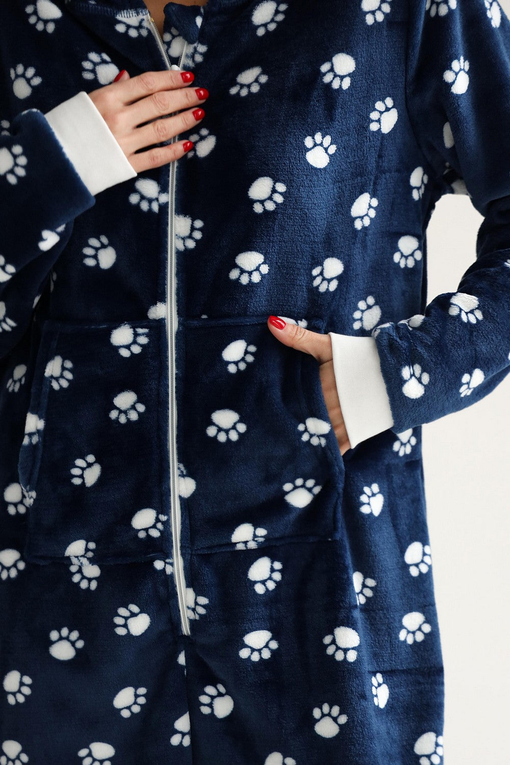 Плюшевый комбинезон для дома 23176 blue