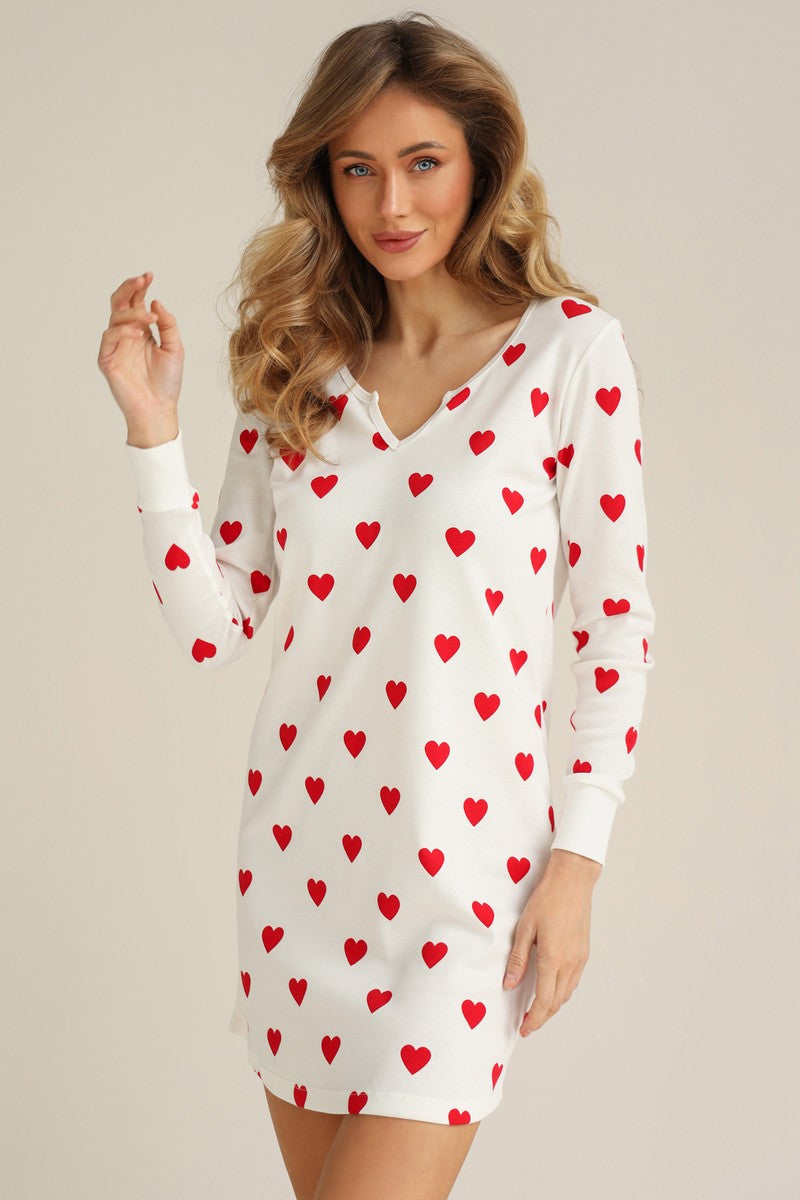 Ночная сорочка из хлопка 24032 white