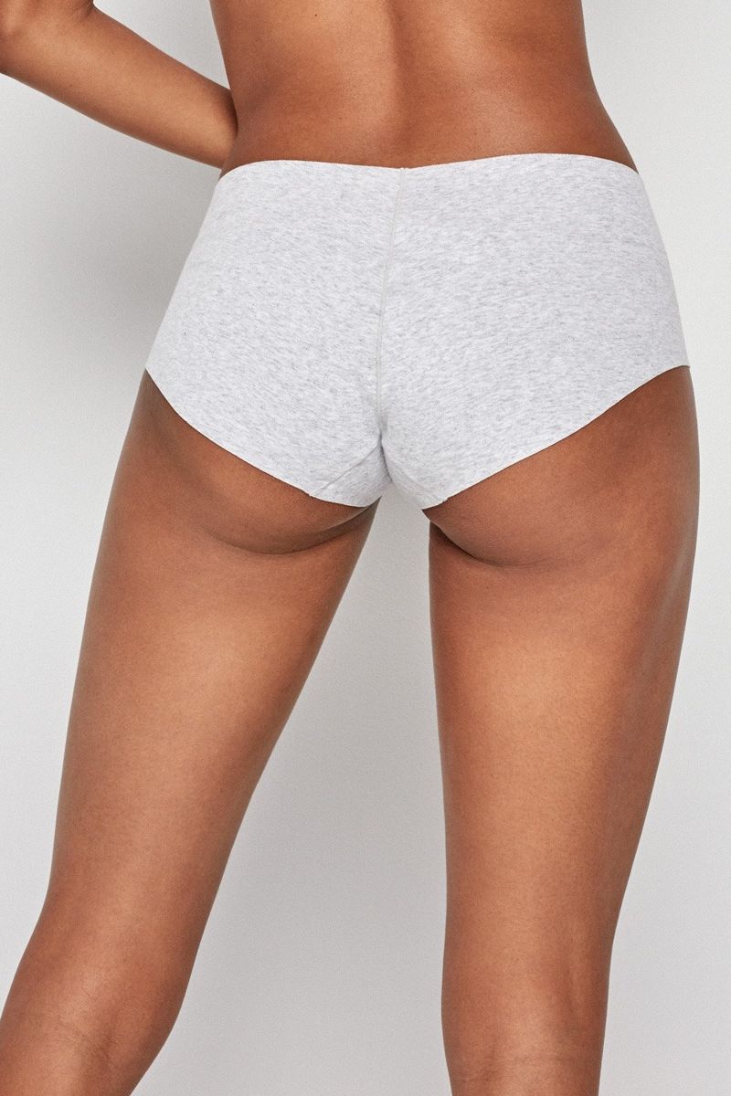 Трусики слип из эко-хлопка 1/0233 grey