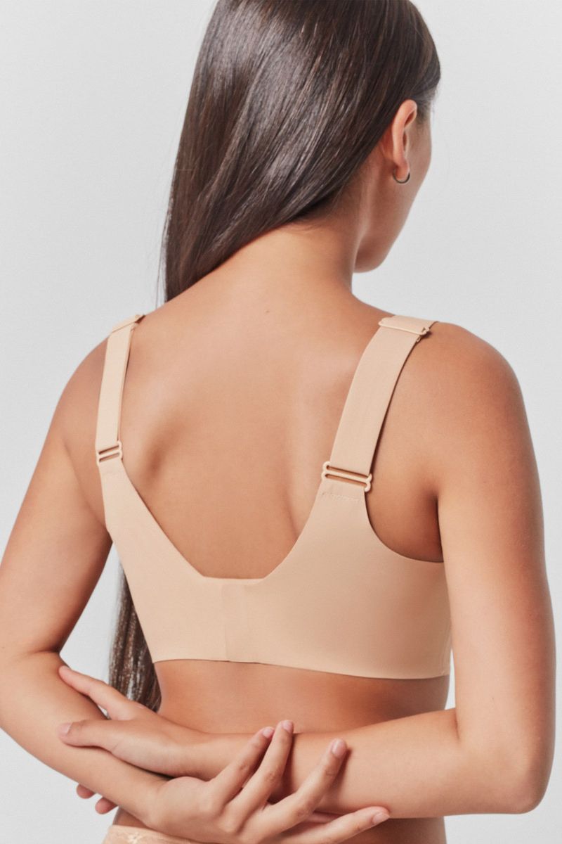 Бюстгальтер без косточек 10010T beige