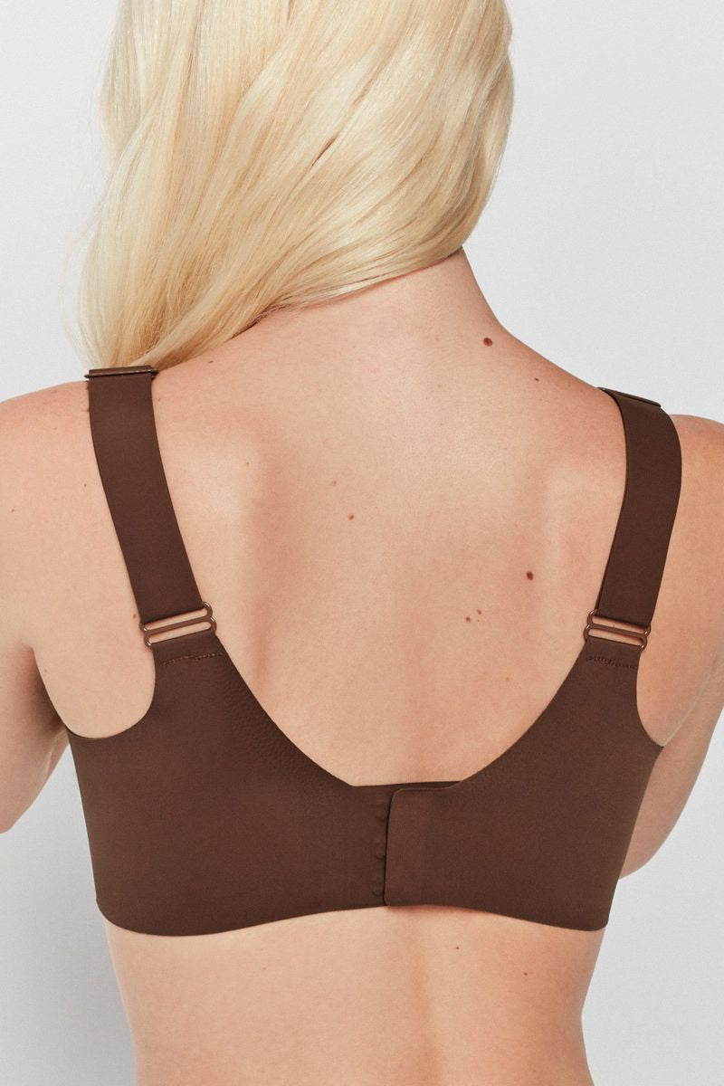 Бюстгальтер без косточек 10010T chocolate