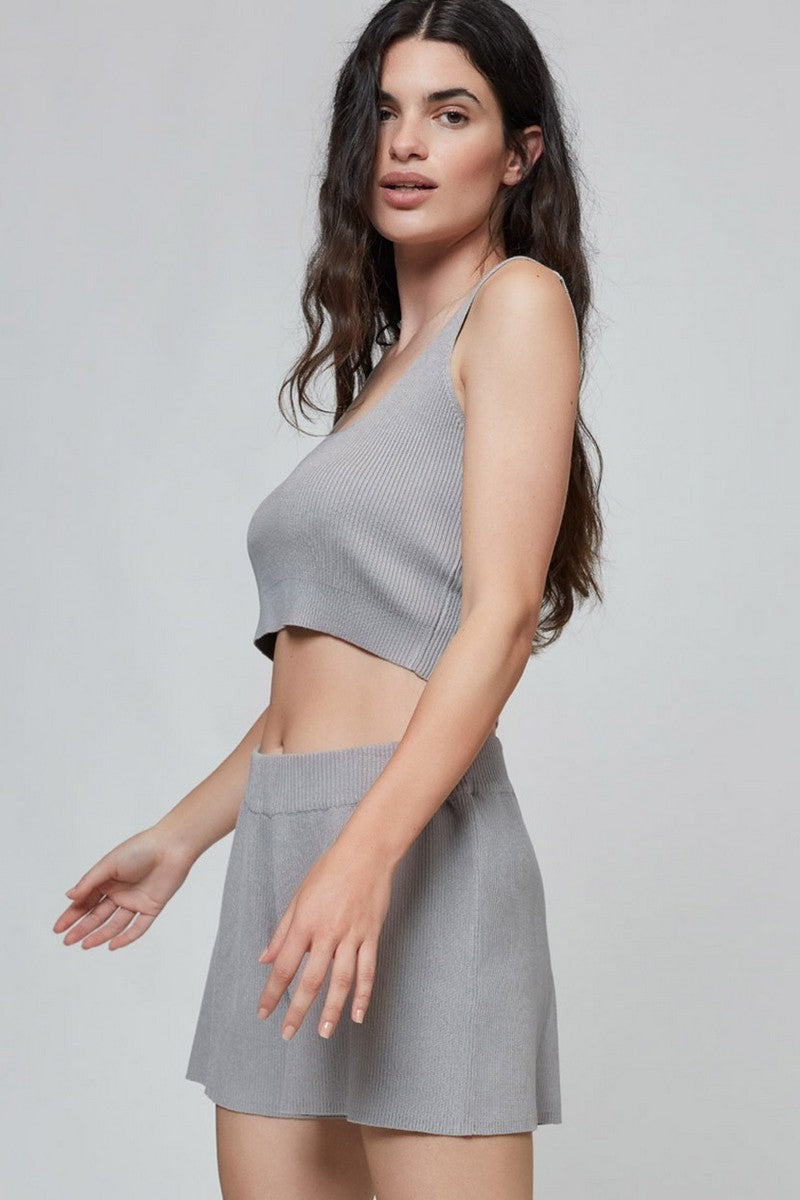 Домашние шорты из вискозы 3/1910 gray melange